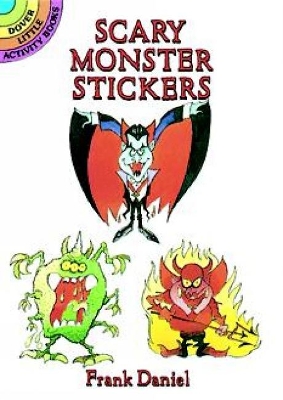 Scary Monster Stickers book