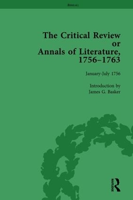 The Critical Review or Annals of Literature, 1756-1763 Vol 1 book