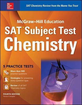 McGraw-Hill Education SAT Subject Test Chemistry 4th Ed. book