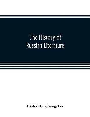 The history of Russian literature book