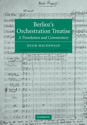 Berlioz's Orchestration Treatise book