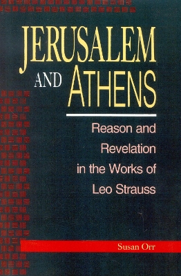 Jerusalem and Athens book