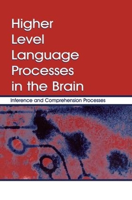 Higher Level Language Processes in the Brain book