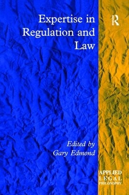 Expertise in Regulation and Law book
