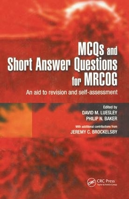 MCQs & Short Answer Questions for MRCOG book