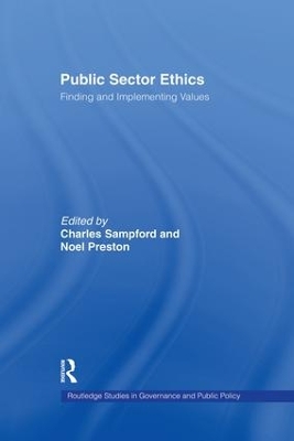 Public Sector Ethics book