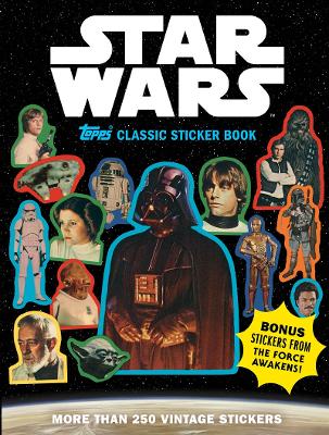 Star Wars Topps Classic Sticker Book book