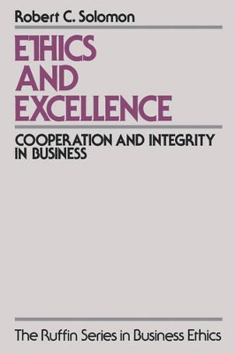 Ethics and Excellence book