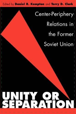 Unity or Separation book