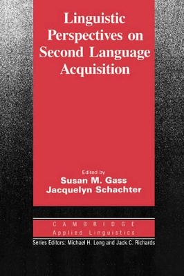 Linguistic Perspectives on Second Language Acquisition book