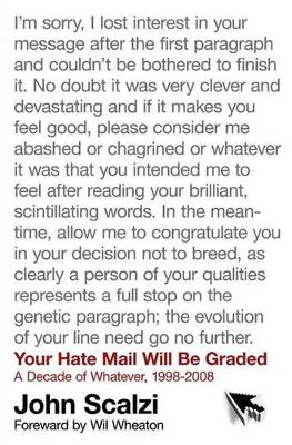 Your Hate Mail Will Be Graded book