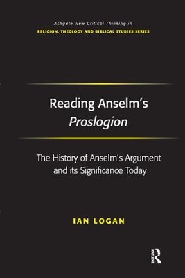 Reading Anselm's Proslogion book