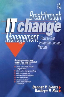 Breakthrough IT Change Management book