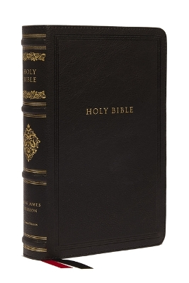 KJV Large Print Reference Bible, Black Leathersoft, Red Letter, Comfort Print (Sovereign Collection): Holy Bible, King James Version book