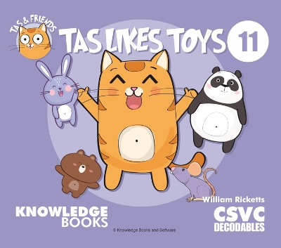 Tas Likes Toys book