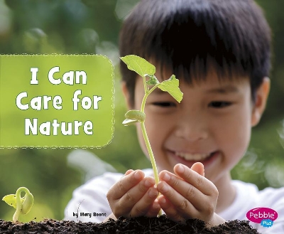 I Can Care for Nature book
