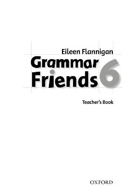 Grammar Friends 6: Teacher's Book book