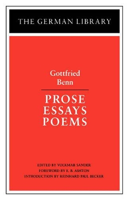 Prose, Essays, Poems book