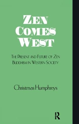 Zen Comes West book