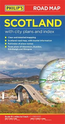 Philip's Scotland Road Map by Philip's Maps