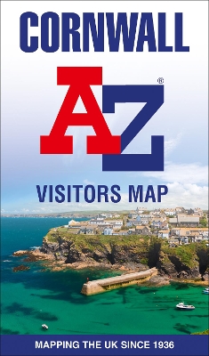 Cornwall A-Z Visitors Map book