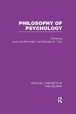 Philosophy of Psychology book