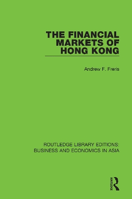 The Financial Markets of Hong Kong book