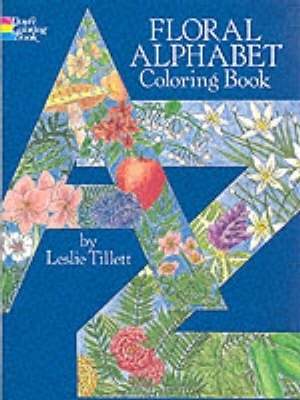 Floral Alphabet Colouring Book book