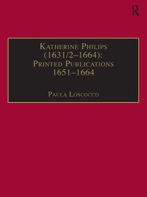 Katherine Philips (1632-1664) book