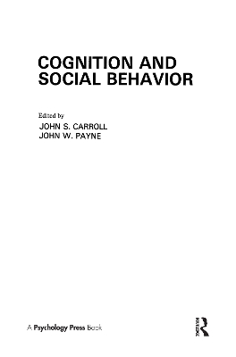 Cognition and Social Behavior book