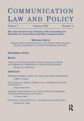 Siebert's Second Proposition in the Twenty-first Century book