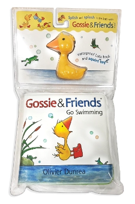 Gossie and Friends Go Swimming (Bath Book with Toy) book