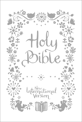 NIV Tiny White Christening Bible book