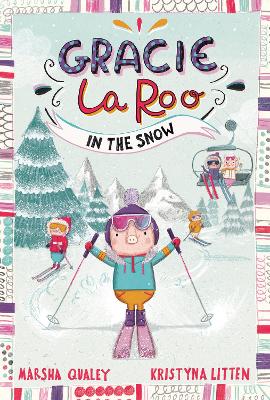 Gracie LaRoo in the Snow book