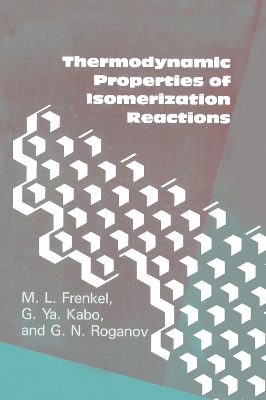 Thermodynamic Properties of Isomerization Reactions book