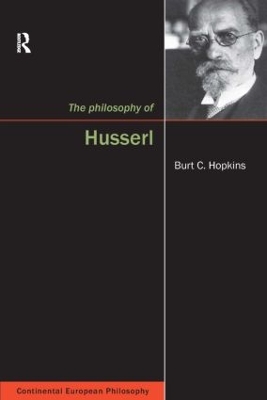 Philosophy of Husserl book