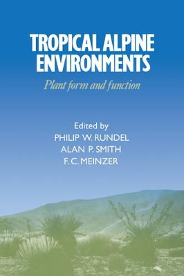 Tropical Alpine Environments by Philip W. Rundel