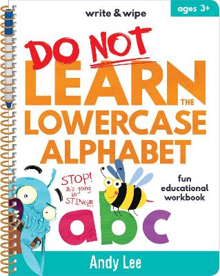 Write & Wipe - Do Not Learn Lowercase Alphabet book