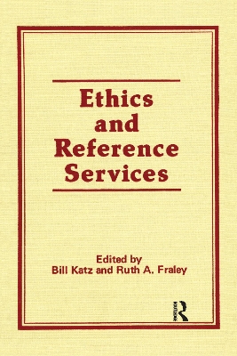 Ethics and Reference Services book