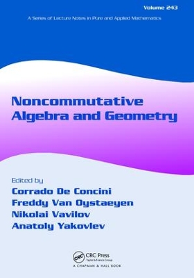 Noncommutative Algebra and Geometry book