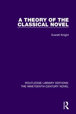 Theory of the Classical Novel book