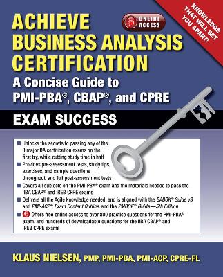Achieve Business Analysis Certification book