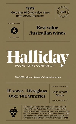 Halliday Pocket Wine Companion 2022: The 2022 Guide to Australia's Best Value Wines book