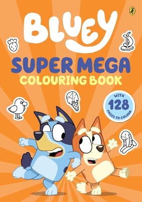 Bluey: Super Mega Colouring Book book