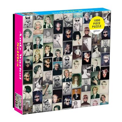 Andy Warhol Selfies 1000 Piece Puzzle book