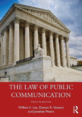 The Law of Public Communication book