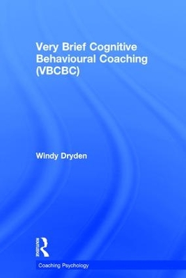 Very Brief Cognitive Behavioural Coaching (VBCBC) book