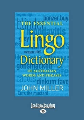 The Essential Lingo Dictionary by John Miller