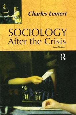 Sociology After the Crisis book