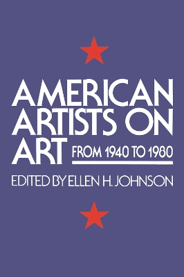 American Artists On Art book